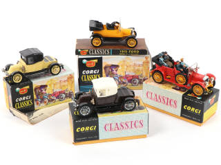 Lot 246 - CORGI TOYS (GB) (4)