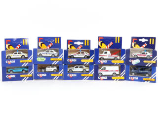 Lot 320 - CORGI TOYS (GB) (10)