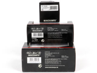 Lot 167 - MINICHAMPS (ALLEMAGNE) (3)