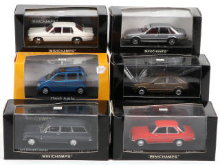 Lot 220 - MINICHAMPS (ALLEMAGNE) (6)