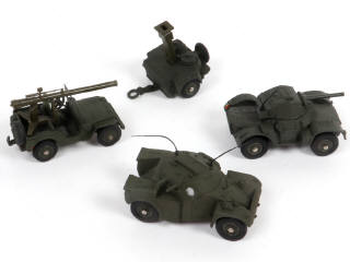 Lot 389 - DINKY TOYS (FRANCE) (4)