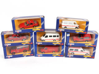Lot 178 - CORGI TOYS (GB) (8)