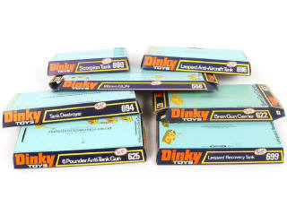 Lot 366 - DINKY TOYS (GB) (7)