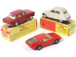 Lot 455 - DINKY TOYS (FRANCE) (3)