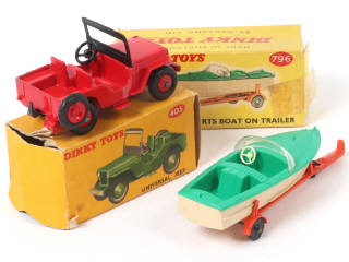 Lot 329 - DINKY TOYS (GB) (2)