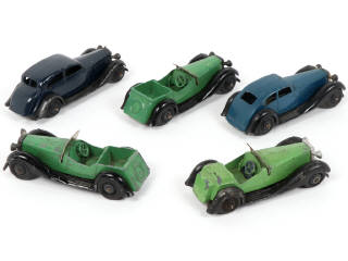 Lot 345 - DINKY TOYS (GB) (5)