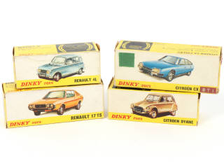 Lot 356 - DINKY TOYS (FRANCE) (4)