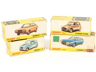 Lot 356 - DINKY TOYS (FRANCE) (4)
