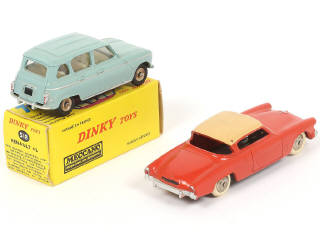 Lot 302 - DINKY TOYS (FRANCE) (2)