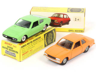 Lot 313 - DINKY TOYS (FRANCE) (2)