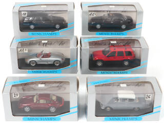 Lot 151 - MINICHAMPS (ALLEMAGNE) (6)