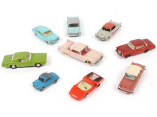 Lot 370 - DINKY TOYS (FRANCE) (9)