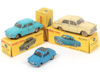 Lot 358 - DINKY TOYS (FRANCE) (3)