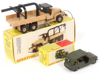 Lot 356 - DINKY TOYS (FRANCE) (2)