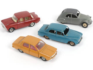 Lot 364 - DINKY TOYS (FRANCE) (4)