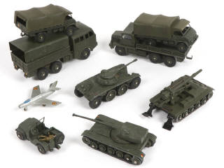 Lot 254 - DINKY TOYS (FRANCE) (9)