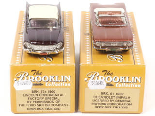 Lot 138 - BROOKLIN MODELS (GB) (2)