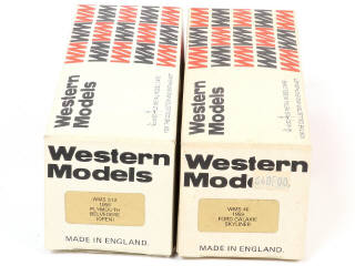 Lot 159 - WESTERN MODELS (GB) (2)