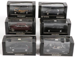 Lot 102 - MINICHAMPS (ALLEMAGNE) (6)