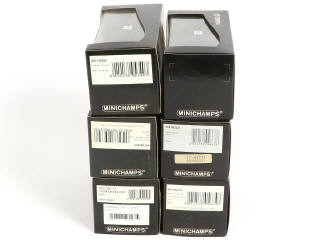 Lot 102 - MINICHAMPS (ALLEMAGNE) (6)