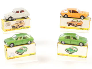 Lot 317 - DINKY TOYS (FRANCE) (4)