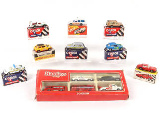 Lot 141 - CORGI TOYS (GB) (9)