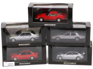 Lot 108 - MINICHAMPS (ALLEMAGNE) (5)