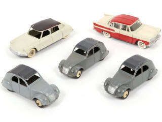 Lot 298 - DINKY TOYS (FRANCE) (5)