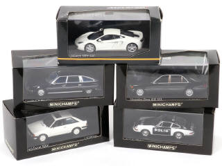 Lot 120 - MINICHAMPS (ALLEMAGNE) (5)