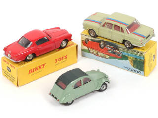 Lot 279 - DINKY TOYS (FRANCE) (3)