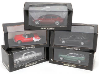 Lot 130 - MINICHAMPS (ALLEMAGNE) (5)