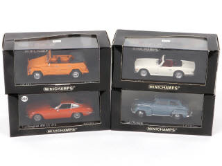 Lot 110 - MINICHAMPS (ALLEMAGNE) (4)