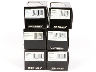 Lot 84 - MINICHAMPS (ALLEMAGNE) (6)
