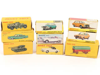 Lot 253 - DINKY TOYS (FRANCE) (9)