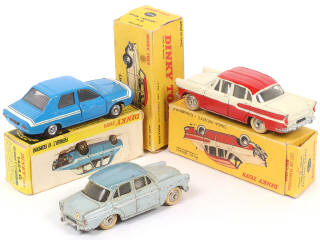 Lot 275 - DINKY TOYS (FRANCE) (3)