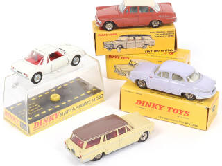 Lot 279 - DINKY TOYS (FRANCE) (4)