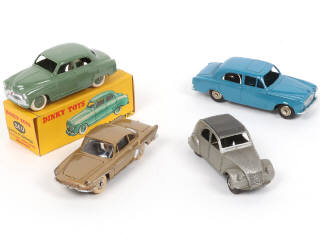 Lot 258 - DINKY TOYS (FRANCE) (4)