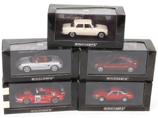 Lot 104 - MINICHAMPS (ALLEMAGNE) (5)