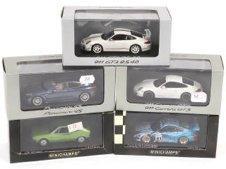 Lot 107 - MINICHAMPS (ALLEMAGNE) (5)