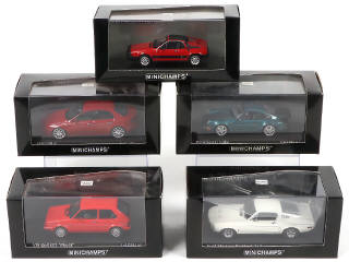 Lot 118 - MINICHAMPS (ALLEMAGNE) (5)