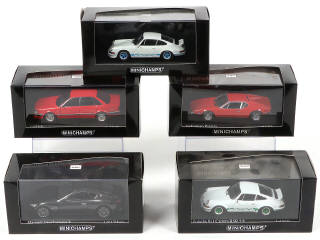 Lot 121 - MINICHAMPS (ALLEMAGNE) (5)