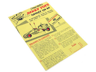 Lot 1212 - DINKY TOYS FRANCE (1)