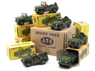 Lot 1125 - DINKY TOYS GB (7)