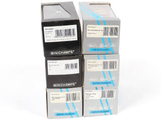 Lot 137 - MINICHAMPS (ALLEMAGNE) (6)