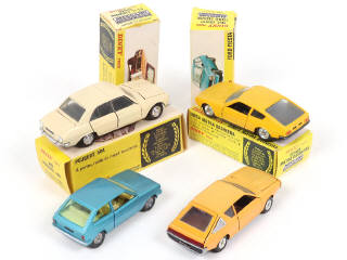 Lot 266 - DINKY TOYS (FRANCE) (4)