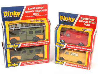Lot 260 - DINKY TOYS (GB) (4)