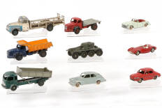 Lot 328 - DINKY TOYS (FRANCE) (9)