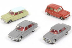 Lot 295 - DINKY TOYS (FRANCE) (4)