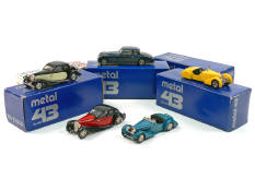 METAL 43 & WESTERN MODELS (5)