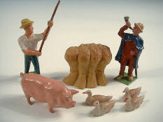 FIGURINES avant guerre en plomb creux (FRANCE) (4)